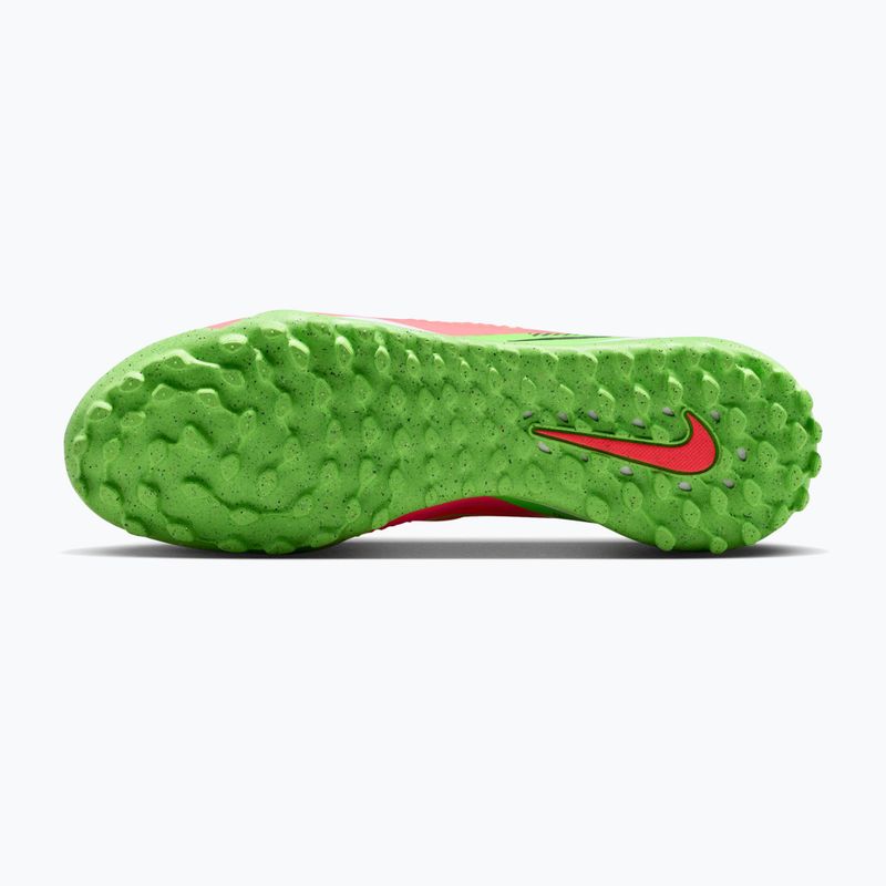 Кросівки футбольні чоловічі Nike Phantom 6 Low Academy Erling Haaland TF hot punch/green strike/black 6