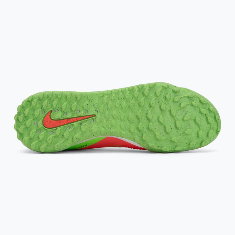 Кросівки футбольні чоловічі Nike Phantom 6 Low Academy Erling Haaland TF hot punch/green strike/black 4