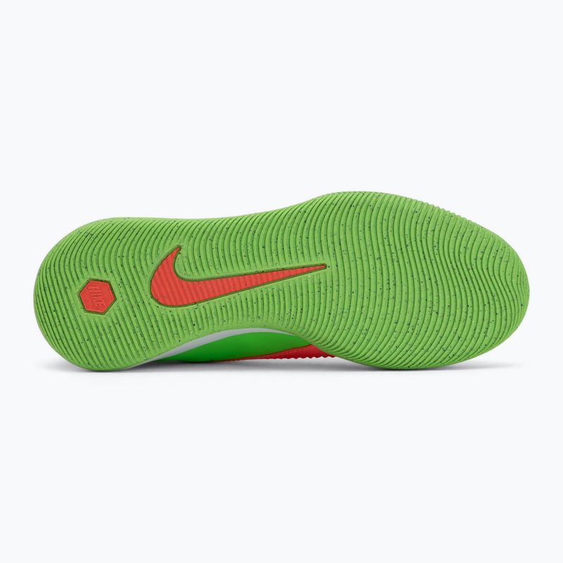 Кросівки футбольні чоловічі Nike Phantom 6 Low Academy Erling Haaland IN hot punch/green strike/black 4