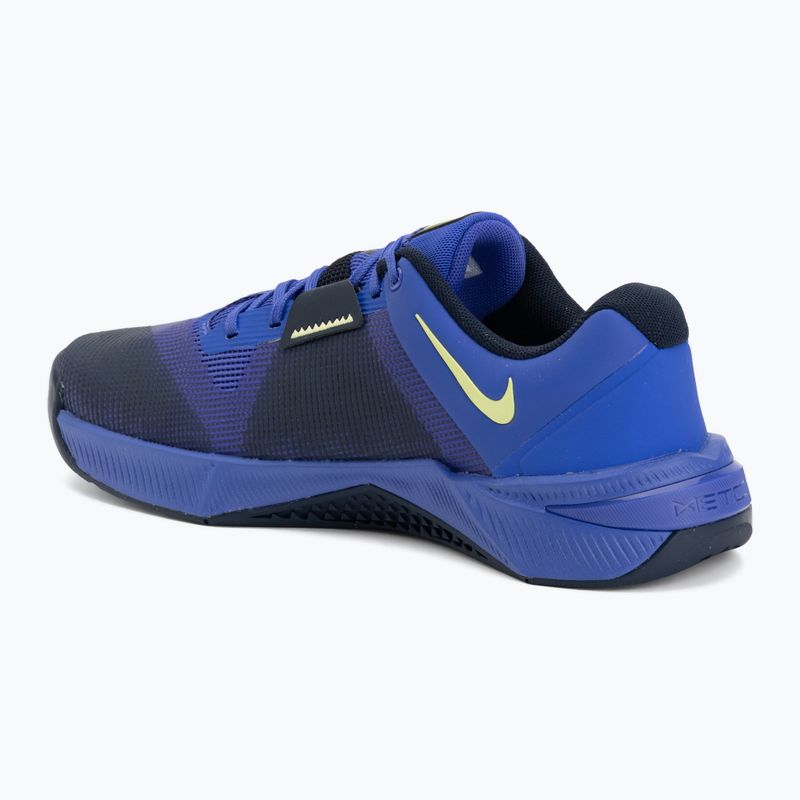 Кросівки для тренувань чоловічі Nike Metcon 10 persian violet/obsidian/light lemon twist 3