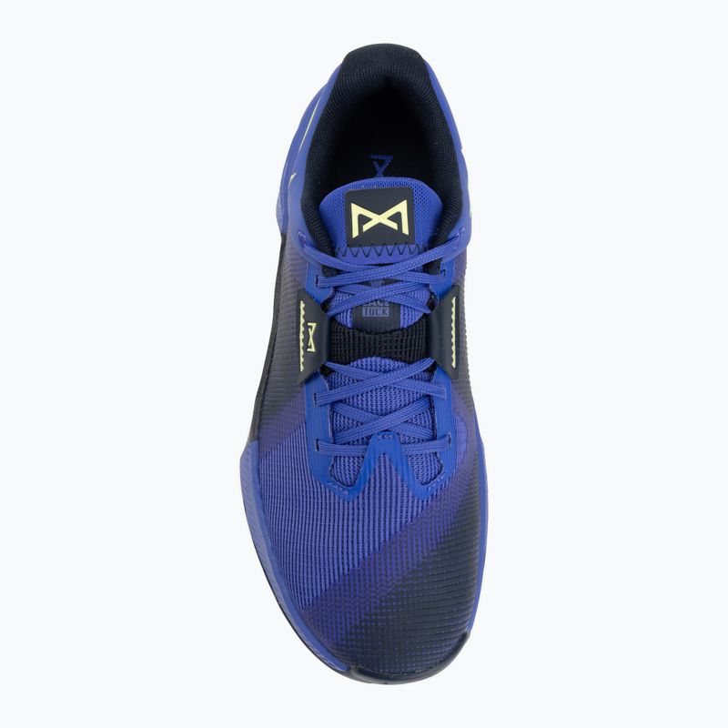 Кросівки для тренувань чоловічі Nike Metcon 10 persian violet/obsidian/light lemon twist 5