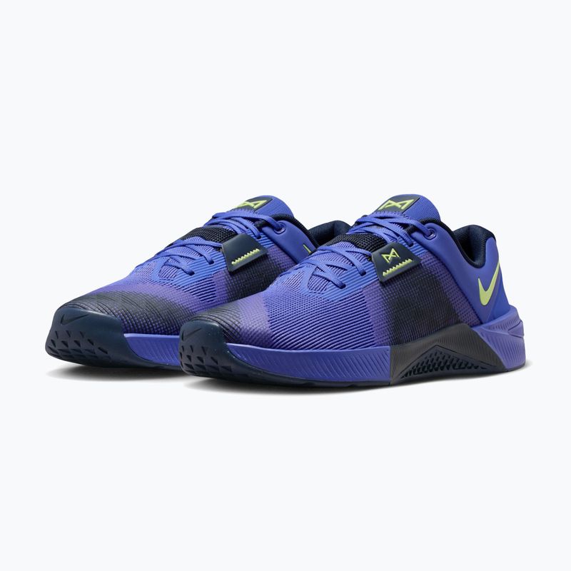 Кросівки для тренувань чоловічі Nike Metcon 10 persian violet/obsidian/light lemon twist 3