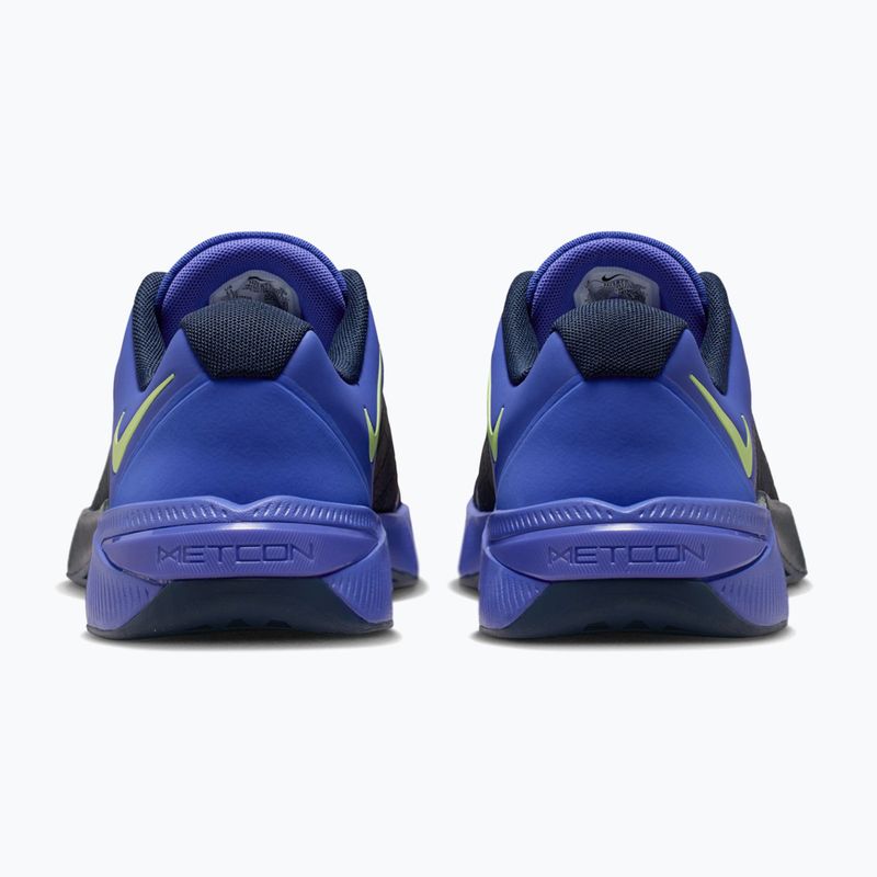 Кросівки для тренувань чоловічі Nike Metcon 10 persian violet/obsidian/light lemon twist 4