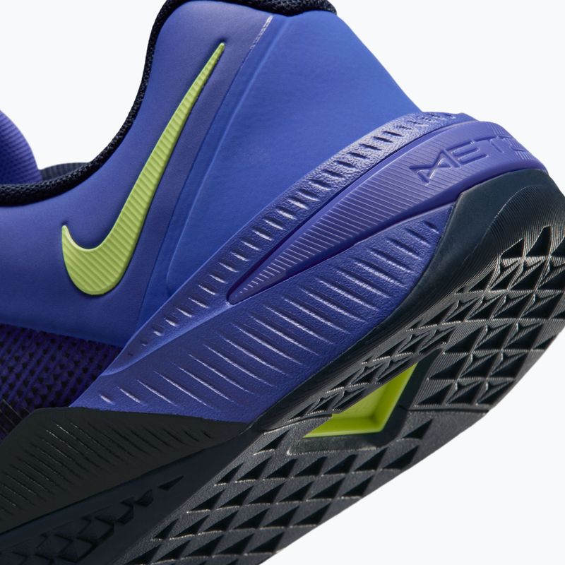 Кросівки для тренувань чоловічі Nike Metcon 10 persian violet/obsidian/light lemon twist 8