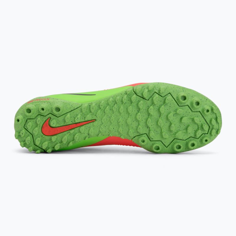 Кросівки футбольні чоловічі Nike Phantom 6 Low Pro Erling Haaland TF hot punch/green strike/black 4