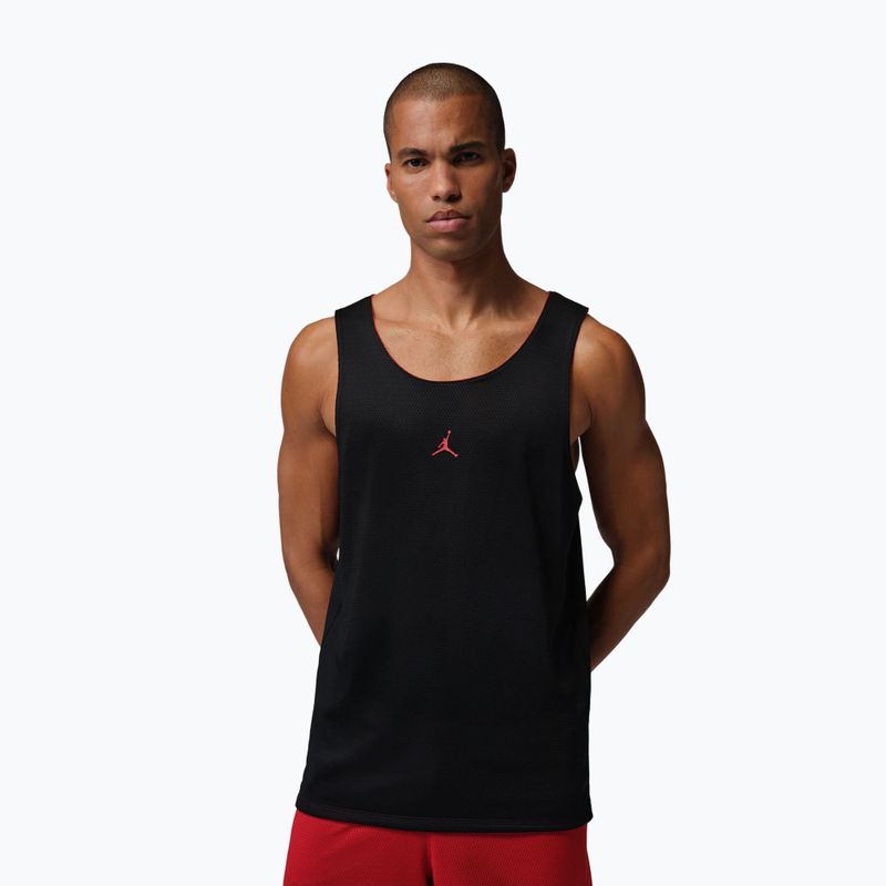 Футболка баскетбольна чоловіча Nike Jordan Sport Reversible gym red/black 4