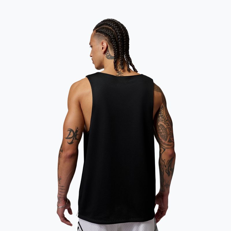 Футболка баскетбольна чоловіча  Jordan Sport Reversible black/white 3