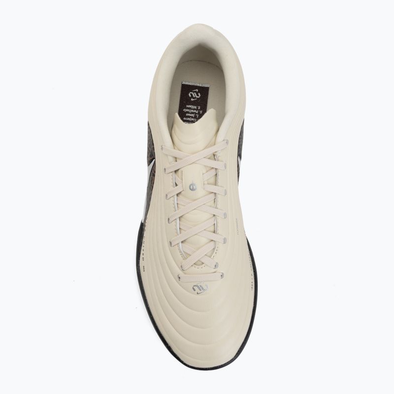 Кросівки футбольні чоловічі Nike United Tiempo Maestro Academy TF fossil/burgundy crush/metallic silver 5