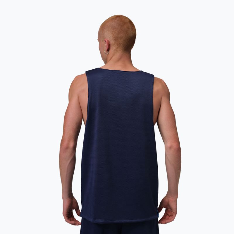 Футболка баскетбольна чоловіча  Jordan Sport Reversible midnight navy/university blue 3