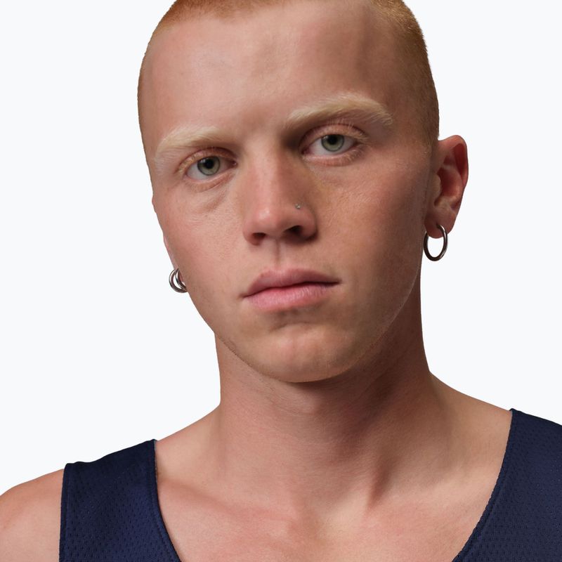 Футболка баскетбольна чоловіча Nike Jordan Sport Reversible midnight navy/university blue 4