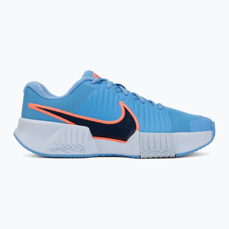 Кросівки чоловічі Nike Zoom GP Challenge Pro Clay university blue/hot lava/midnight navy 2