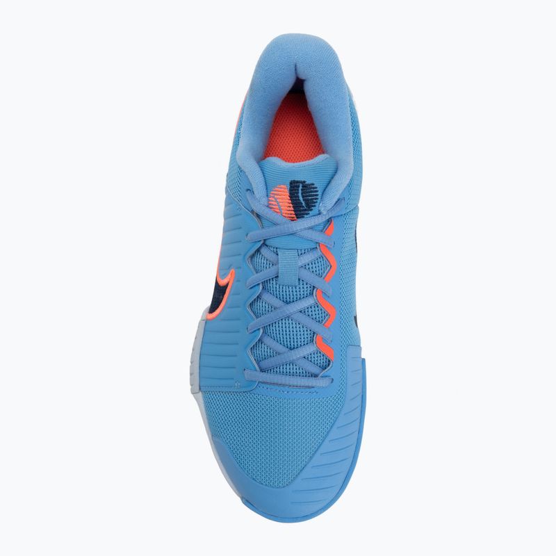 Кросівки чоловічі Nike Zoom GP Challenge Pro Clay university blue/hot lava/midnight navy 5