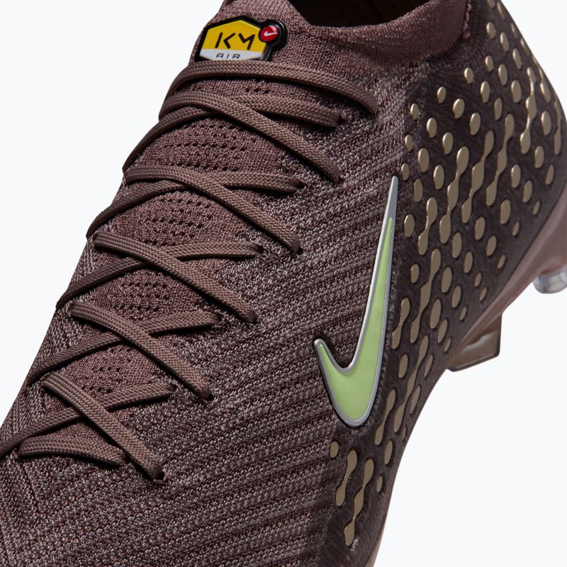 Кросівки футбольні чоловічі Nike Zoom Vapor 16 Elite Kylian Mbappe AG-Pro plum eclipse/metallic silver 4