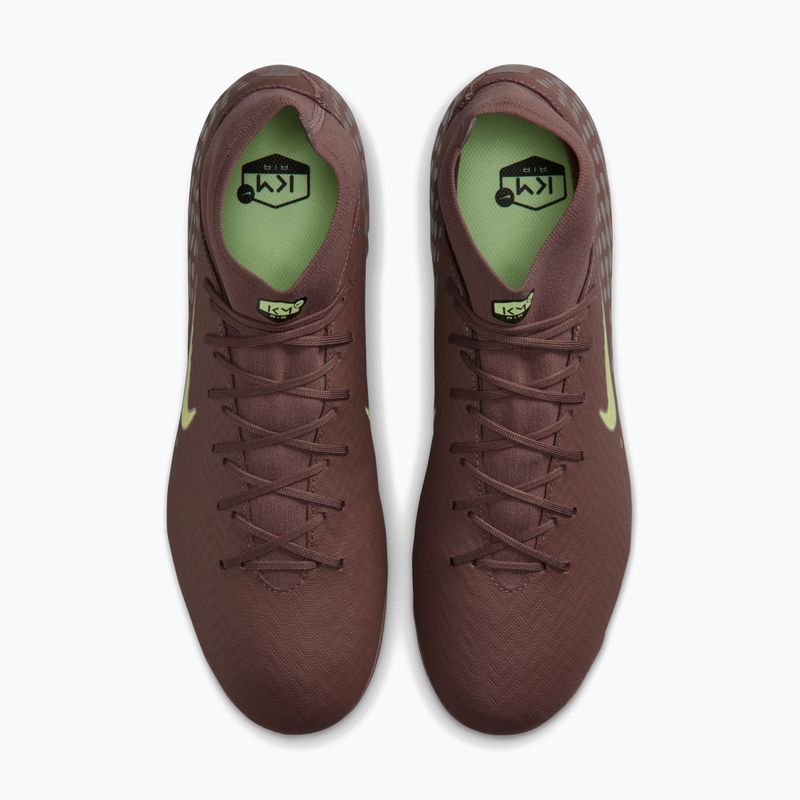 Кросівки футбольні чоловічі Nike Mercurial Superfly 10 Academy Kylian Mbappé AG plum eclipse/metallic silver 5