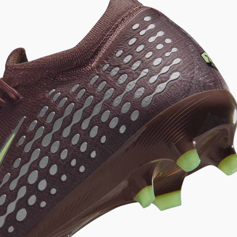 Кросівки футбольні чоловічі Nike Mercurial Superfly 10 Academy Kylian Mbappé AG plum eclipse/metallic silver 8