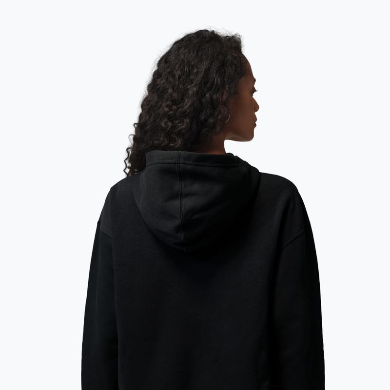 Кофта жіноча Jordan Fleece Hoodie black/gym red 3