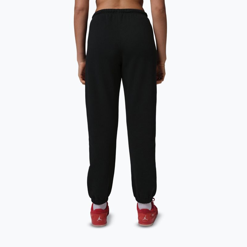Spodnie damskie  Nike Jordan Fleece black/gym red 3