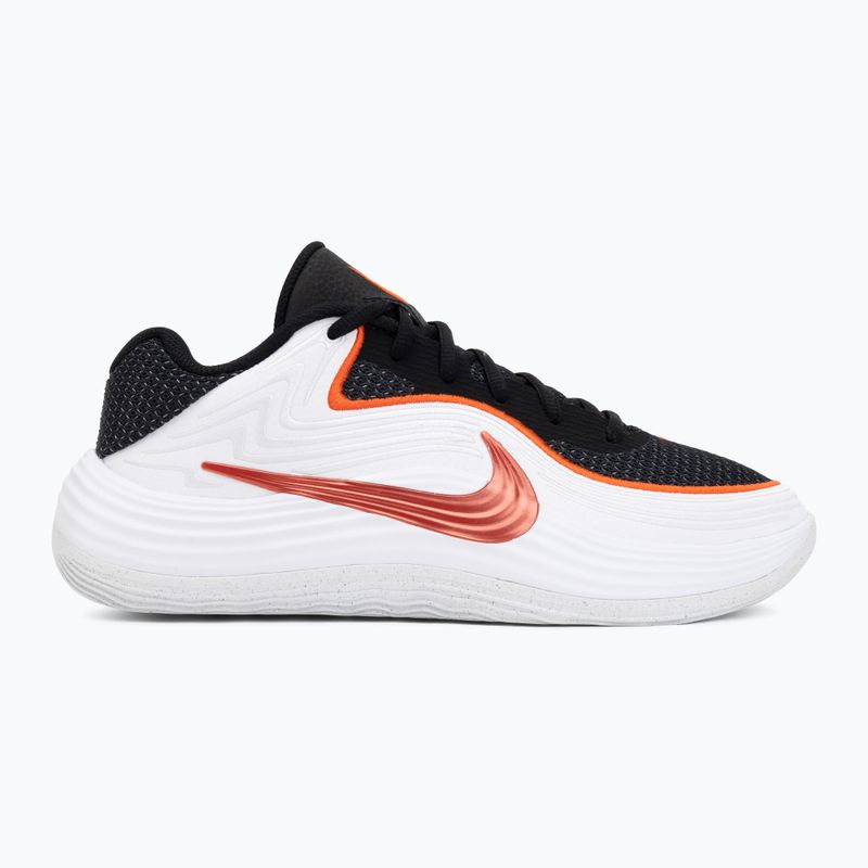 Кросівки для баскетболу чоловічі Nike Precision 8 Low black/white/picante red 2