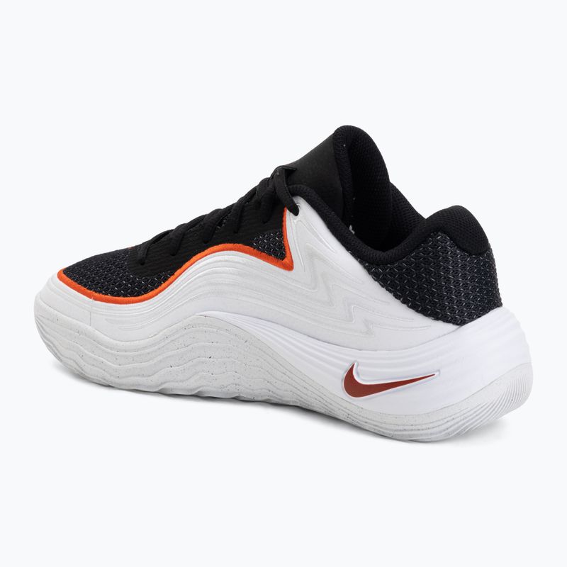 Кросівки для баскетболу чоловічі Nike Precision 8 Low black/white/picante red 3