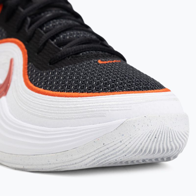 Кросівки для баскетболу чоловічі Nike Precision 8 Low black/white/picante red 7