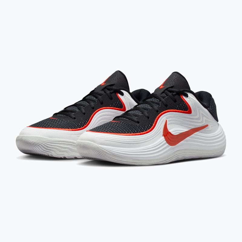 Кросівки для баскетболу чоловічі Nike Precision 8 Low black/white/picante red 3
