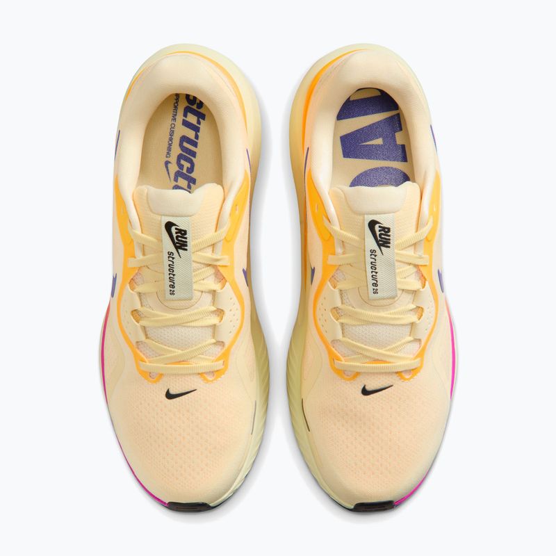 Кросівки для бігу чоловічі Nike Structure 26 alabaster/hyper violet/indigo burst 5