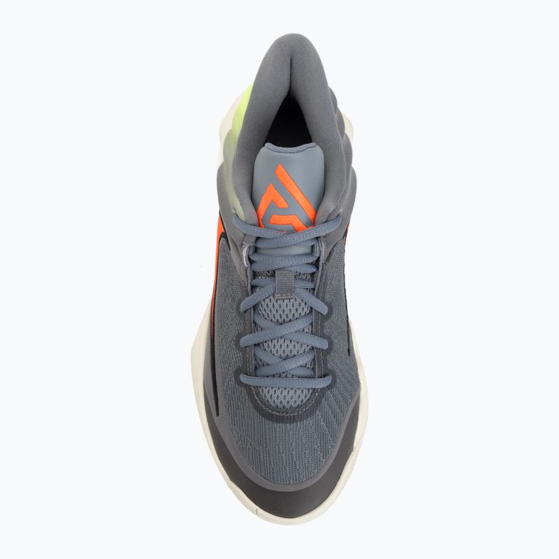 Кросівки баскетбольні чоловічі Nike Giannis Immortality 4 cool grey/volt/total crimson 5