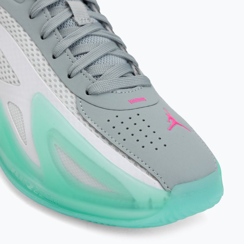 Кросівки для баскетболу жіночі Jordan Heir Series 2 white/metallic silver/light pumice 7