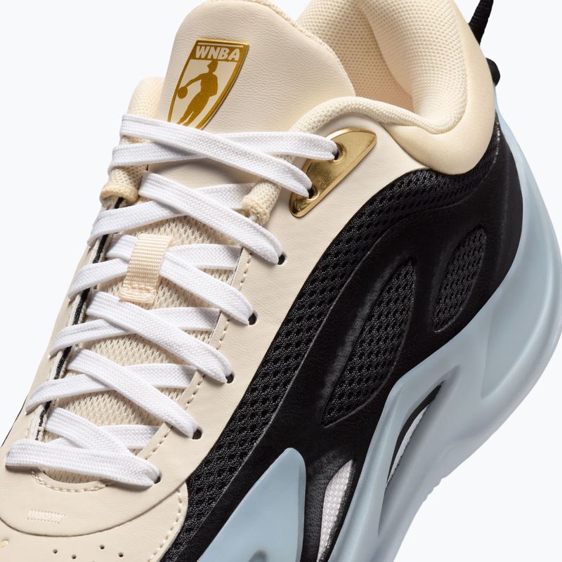 Кросівки для баскетболу жіночі Jordan Heir Series 2 Precious Medal pearl white/black/metallic gold/white 4