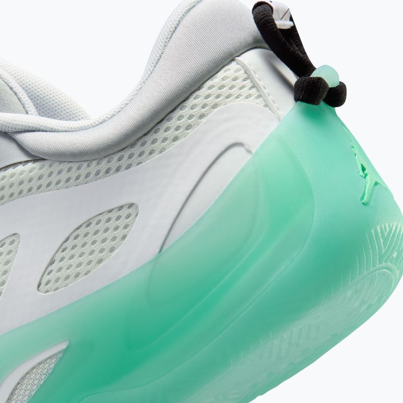 Кросівки для баскетболу жіночі Jordan Heir Series 2 white/metallic silver/light pumice 9