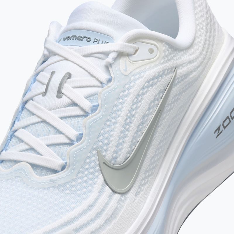 Кросівки для бігу чоловічі Nike Vomero Plus white/hydrogen blue/cool grey/grey fog 5