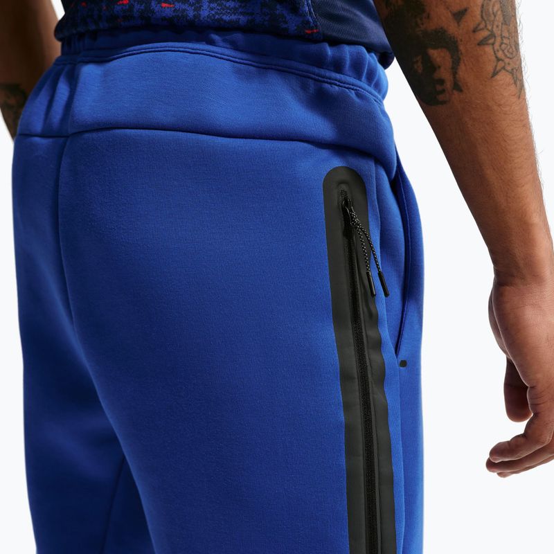 Штани футбольні чоловічі Nike FFF Tech Fleece Joggers game royal/metallic copper 5