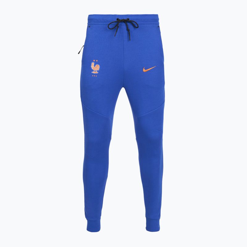 Штани футбольні чоловічі Nike FFF Tech Fleece Joggers game royal/metallic copper 6