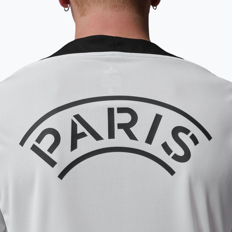 Футболка футбольна чоловіча Nike Paris Saint-Germain Strike SE white/atmosphere grey/black 5