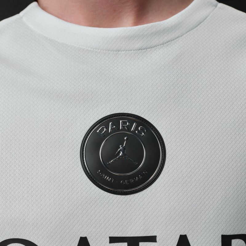 Футболка футбольна чоловіча Nike Paris Saint-Germain Strike SE white/atmosphere grey/black 6