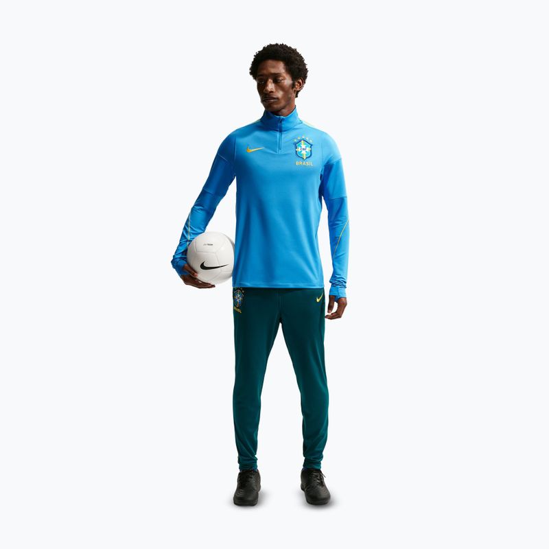 Штани футбольні чоловічі Nike Brazil Academy Pro Dri-Fit geode teal/light mint/midwest gold 2