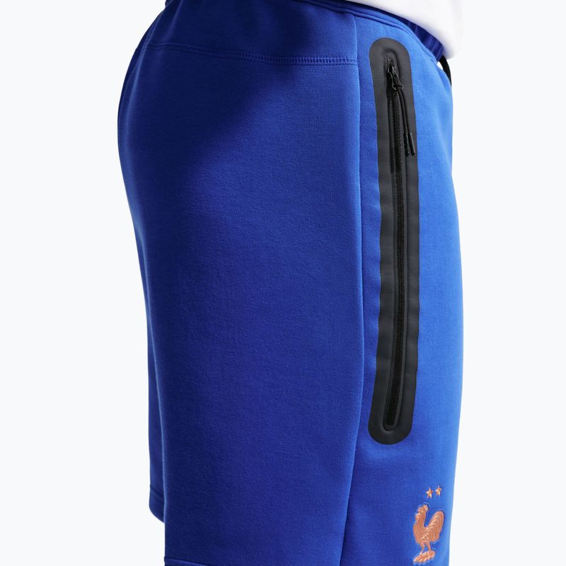 Шорти футбольні чоловічі Nike FFF Tech Fleece game royal/metallic copper 4