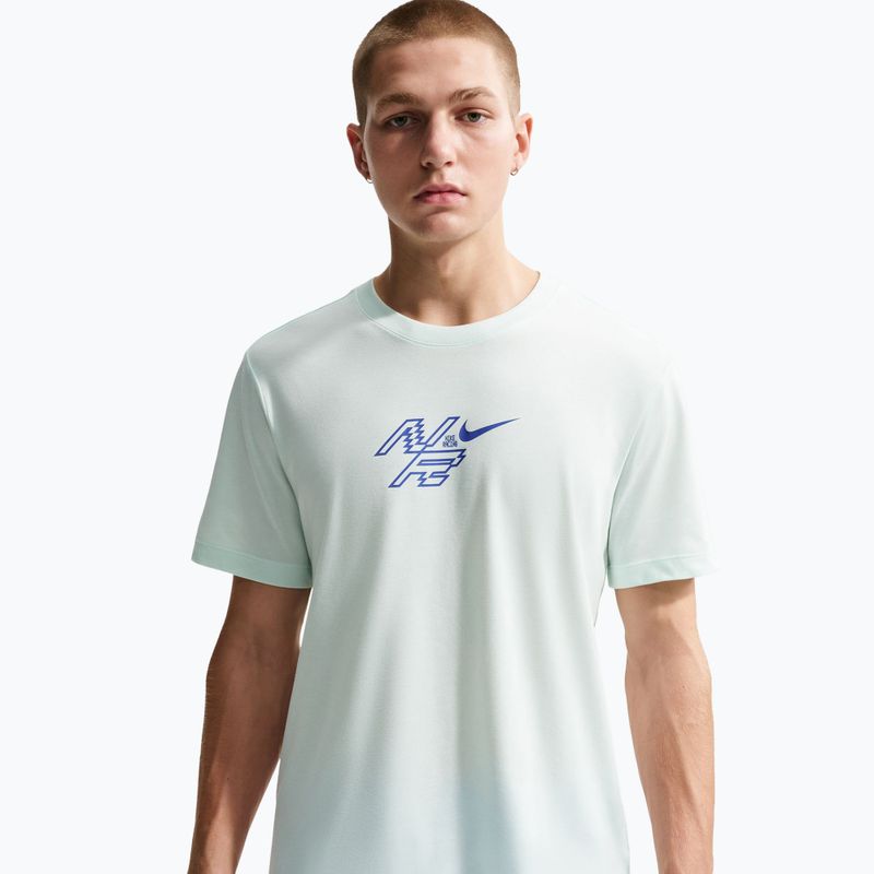 Футболка для бігу чоловіча Nike AeroSwift Dri-Fit barely green/lapis 4