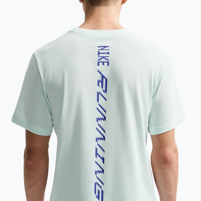 Футболка для бігу чоловіча Nike AeroSwift Dri-Fit barely green/lapis 5