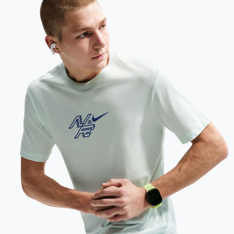 Футболка для бігу чоловіча Nike AeroSwift Dri-Fit barely green/lapis 6