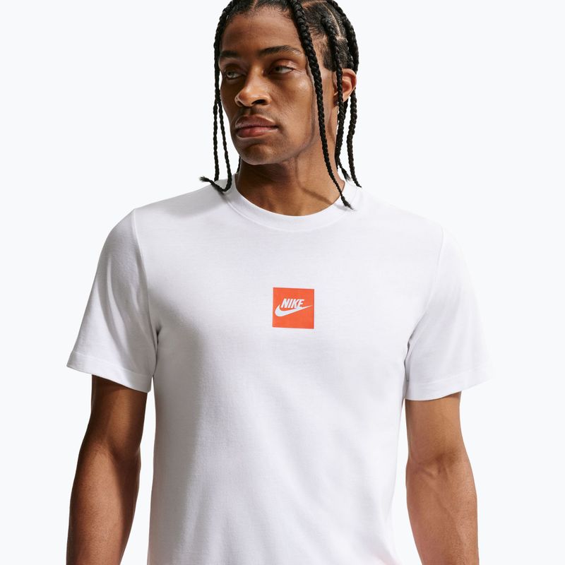 Футболка чоловіча Nike Sportswear white/black 3