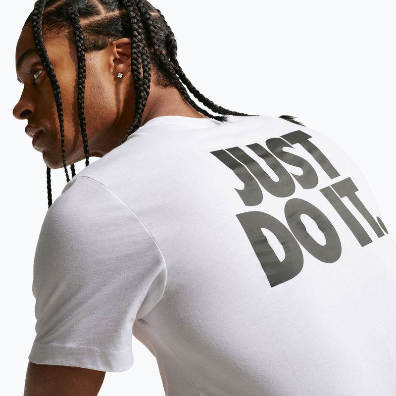 Футболка чоловіча Nike Sportswear white/black 4
