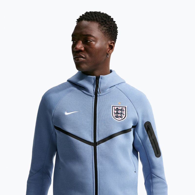 Кофта чоловіча Nike England Tech Fleece Windrunner Full Zip work blue/white 4