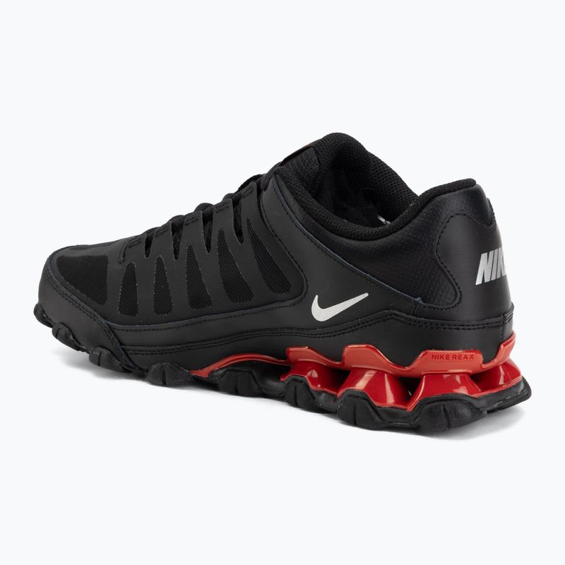 Кросівки для тренувань чоловічі Nike Reax 8 Tr Mesh black/university red/metallic silver 3