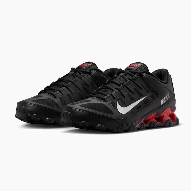 Кросівки для тренувань чоловічі Nike Reax 8 Tr Mesh black/university red/metallic silver 3