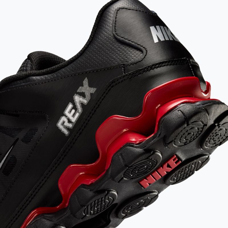 Кросівки для тренувань чоловічі Nike Reax 8 Tr Mesh black/university red/metallic silver 8