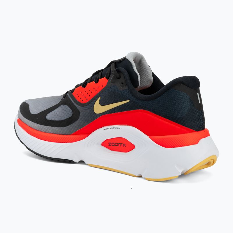 Кросівки для бігу чоловічі Nike Structure Plus black/light smoke grey/silver 3