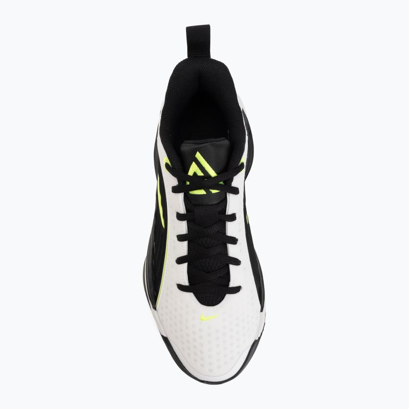 Кросівки для баскетболу чоловічі Nike Giannis Immortality 5 white/black/volt 5