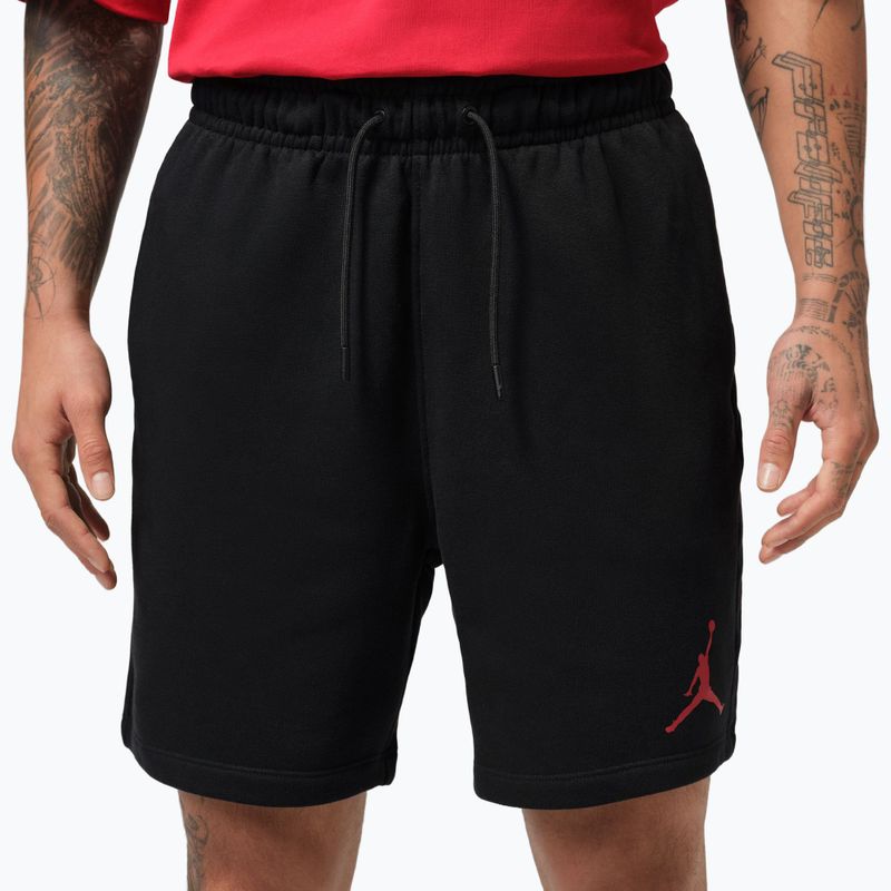 Шорти чоловічі Nike Jordan Fleece black/gym red 4