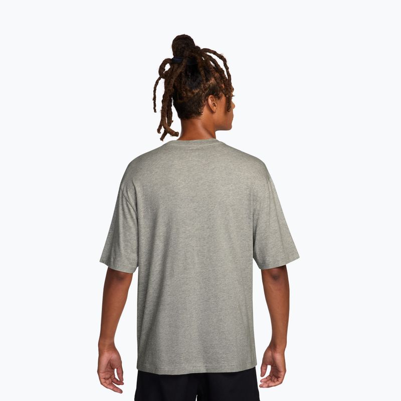 Футболка чоловіча  Jordan grey heather/black 2